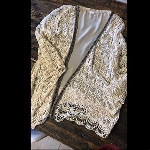 Lace cardigan